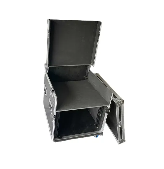 Equipo de audio impermeable del caso del vuelo de aluminio portátil