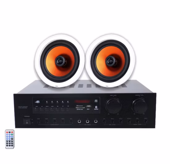 Altavoces profesionales de gama alta de la torre del control táctil de las canciones MP3 con el cine en casa de los micrófonos 5.1