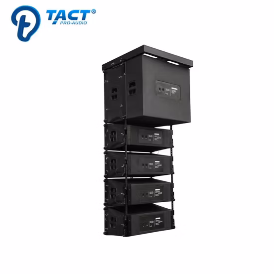 Tq206 Doble potente altavoz de audio line array pasivo de 6 pulgadas para iglesia de concierto